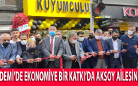 Aksoy Ailesi’nden Açılış