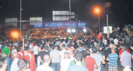 Jetler uçuyor camlar patlıyordu