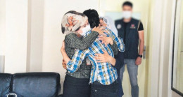 Onları görünce ben de teslim oldum