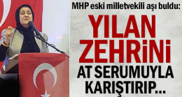 MHP eski milletvekili aşı buldu: Yılan zehrini at serumuyla