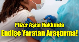 Pfizer aşısı hakkında endişe yaratan araştırma