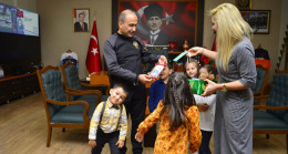 OKULLARDAN ADANA  İL EMNİYET MÜRÜRÜ DOĞAN İNCİ’YE ANLAMLI ZİYARET