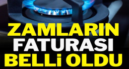 Faturalar kabardı: İşte doğalgaz zammı sonrası son durum…