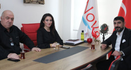 Milliyetçi Ekrem Zazaoğlu’ndan Ebru Beken Dinçel’e Sürpriz Ziyaret