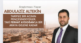 Araştırmacı Yazar Abdulaziz Altekin,hepimizi derinden yaralayan bir afet geçirdik
