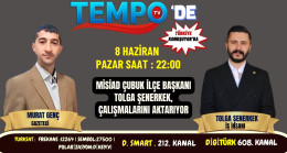 Tolga Şenerkek “Memleketini seven herkesle birlikte çalışmaya hazırız”