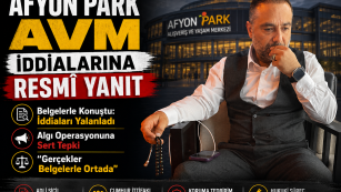 Genel Başkan’dan Afyon Park AVM İddialarına İlişkin Basın Açıklaması