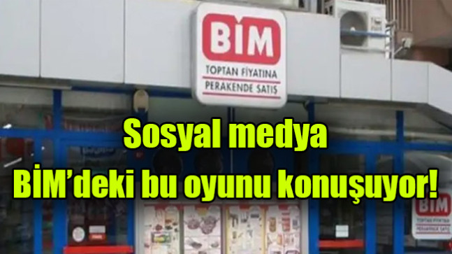 Sosyal medya BİM’deki bu oyunu konuşuyor