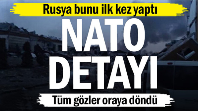 Rusya bunu ilk kez yaptı… NATO detayı