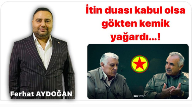 İtin duası kabul olsa gökten kemik yağardı…!