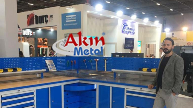 METİN AKIN METAL’EWIN EURASIA FUARI’NDA YOĞUN İLGİ GÖRDÜ