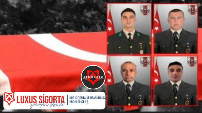Luxus Sigorta & Garage’den şehit askerler için taziye mesajı