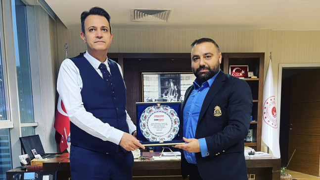 Gazeteci Ferhat Aydoğan’dan Milli Emlak Genel Müdürü’ne Ziyaret