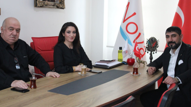 Milliyetçi Ekrem Zazaoğlu’ndan Ebru Beken Dinçel’e Sürpriz Ziyaret