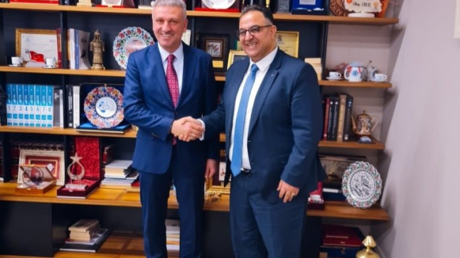 DTYK Baskanı Cumhurbaşkanı Başdanışmanı Oktay SARAL’I Ziyareti Etti