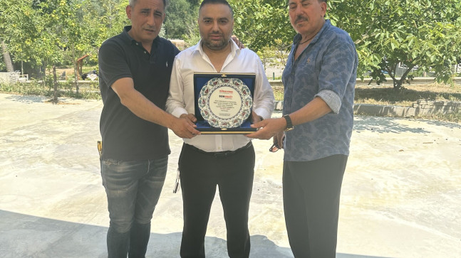 Halil Türkmen’e Ödül