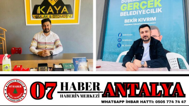 DÖŞEMEALTI MECLİS ÜYELİĞİ İÇİN HALİL KAYA İSMİ ÖN PLANDA