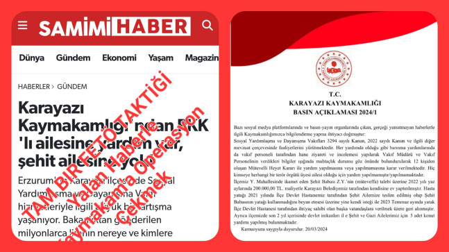 KAYMAKAM’A OPERASYON ÇEKMEYE ÇALISAN ZAVALLILAR