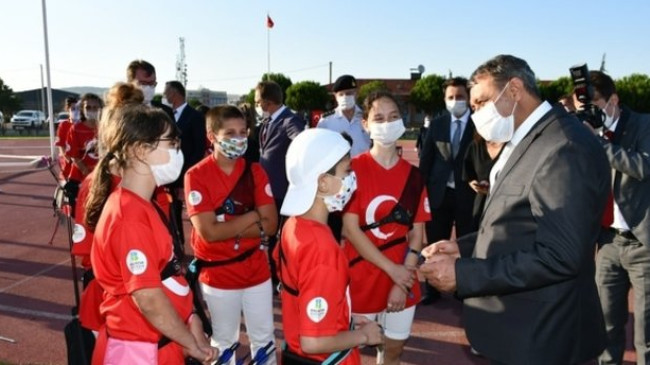 Okçular hedefleri 15 Temmuz için vurdular