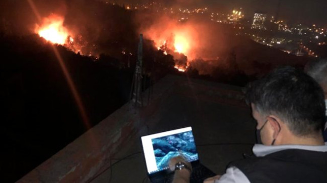 22 Saatlik Yoğun Çalışmanın Ardından, Hatay’daki Orman Yangını Kontrol Altına Aldık