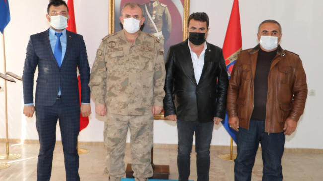 Batman Şehit Ailelerinden Albay İsa Çakmak’a Ziyaret