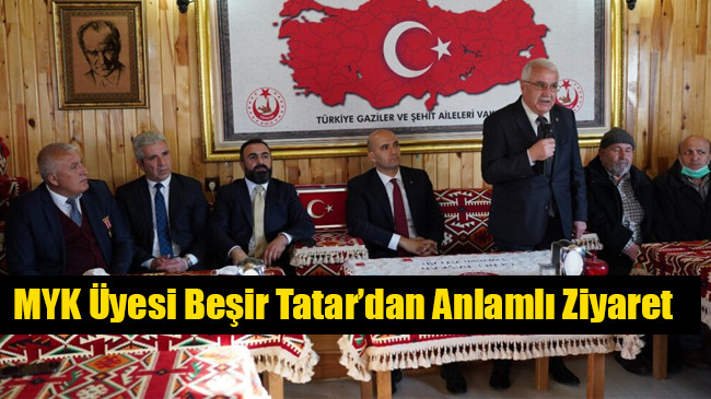 MYK Üyesi Beşir Tatar’dan Anlamlı Ziyaret