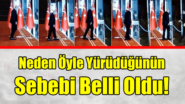 Neden Öyle Yürüdüğünün  Sebebi Beli Oldu!