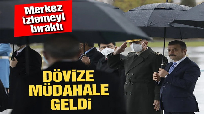 Merkez Bankası’ndan dolara müdahale geldi