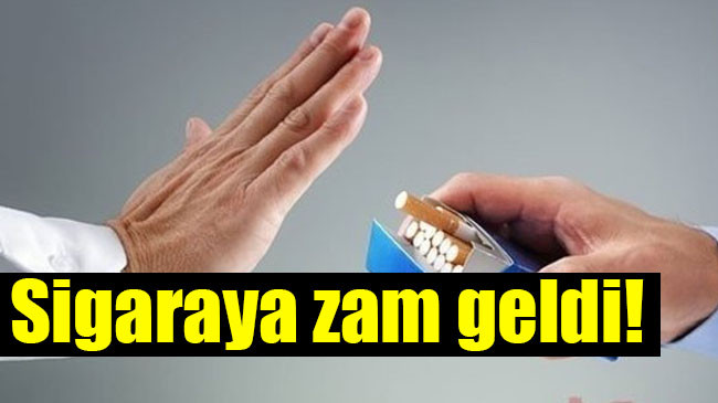 Sigaraya zam geldi!