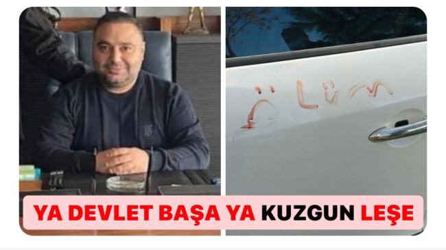 Muğla Dalaman’da Uzman Çavuşun Arabasına “ÖLÜM” yazıldı