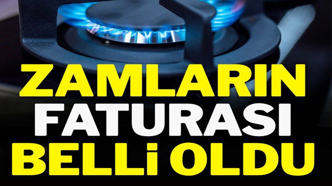 Faturalar kabardı: İşte doğalgaz zammı sonrası son durum…
