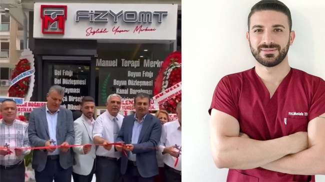 FİZYOMT SAĞLIKLI YAŞAM MERKEZİ FİZYOTERAPİST MUSTAFA CENGİZ TENGİP TARAFIN’DAN HİZMETE AÇILDI