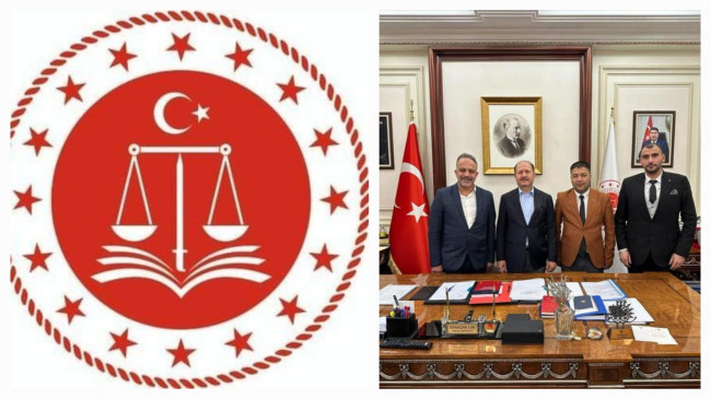 Barış Akbaba’dan Adalet Bakan Yardımcısı Ramazan Can’a Hayırlı Olsun  Ziyareti