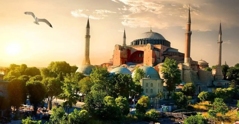 Ayasofya’da Muğla ayrıntısı