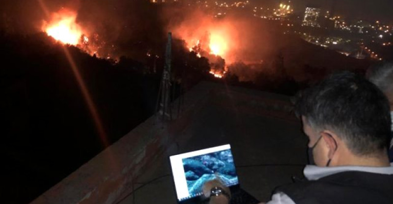 22 Saatlik Yoğun Çalışmanın Ardından, Hatay’daki Orman Yangını Kontrol Altına Aldık