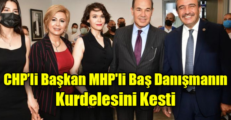 CHP’li Başkan MHP’li Baş Danışmanın Kurdelesini Kesti