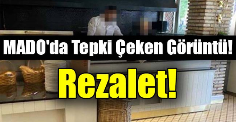 MADO’da tepki çeken görüntü