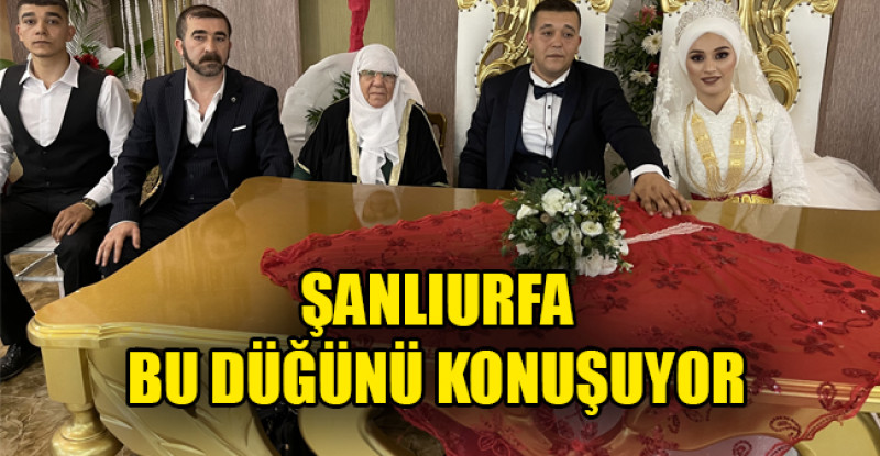 Şanlıurfa’nın Tanınmış Aileleri Karadağ ve Karataş ailelerinin mutlu günü