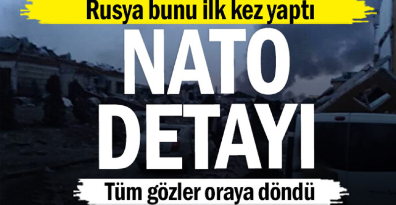 Rusya bunu ilk kez yaptı… NATO detayı