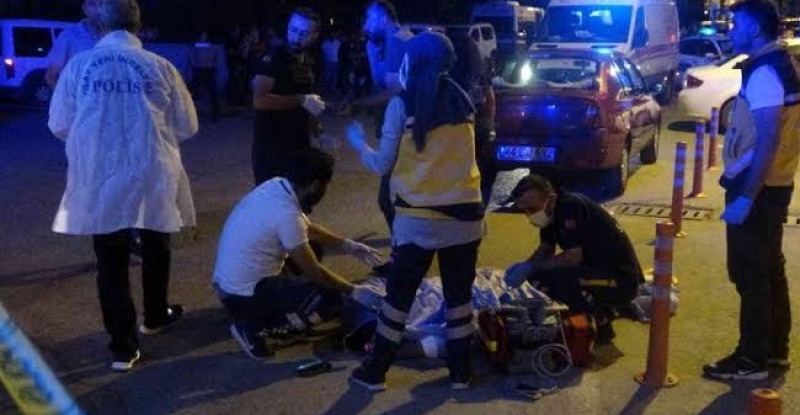 Eko Dayı olarak anılan, şahıs olay yerinde can verdi..