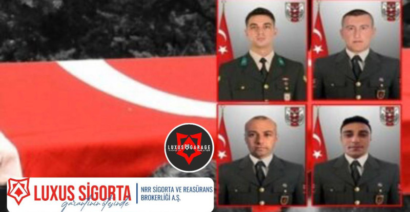 Luxus Sigorta & Garage’den şehit askerler için taziye mesajı