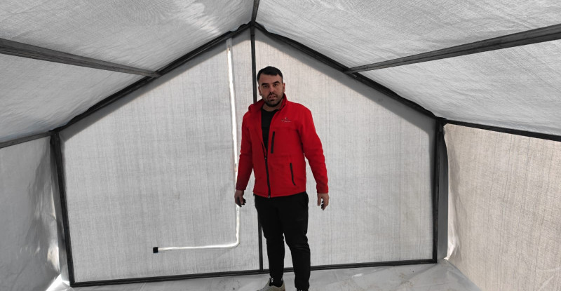 KONYADAN DEPREMZEDELERE ÇADIR DÜNYASI YARDIM ELİ UZATTI