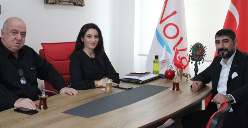 Milliyetçi Ekrem Zazaoğlu’ndan Ebru Beken Dinçel’e Sürpriz Ziyaret