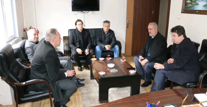 Başkan Ahmet Coşkun Kurumları Ziyaret Etti