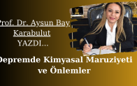 Aysun Bay Karabulut Deprem Sonrası Kimyasal Etkilere Dikkat Çekti