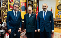 Menderes Kutlu MHP Lideri Bahçeli’yi Ziyaret Etti