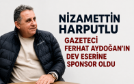 Nizamettin Harputlu’dan Ferhat Aydoğan’ın Kitap Projesine Sponsorluk