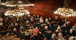 Ayasofya’da ilk sabah namazı kılındı