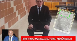 Araştırmacı Yazar Ferhat Aydoğan Çakıcı Hakkındaki Yalan Haberi Belgeleri ile Doğruladı