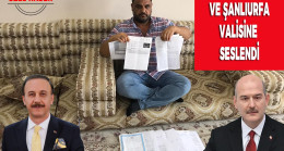 Tehdit Edilen İş Adamı İç İşleri Bakanına ve Şanlıurfa Valisi’ne Mektup Yazdı